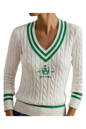 Meren-Long Sleeve-Pullover-Gassed Cotton LAUREN RALPH LAUREN | Pullover | 200P07026001